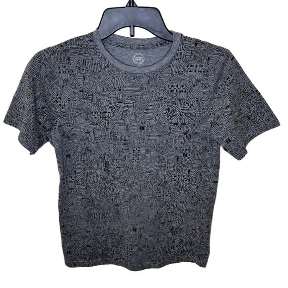 wonder nation Other - WONDER NATION YOUTH GRAY & BLACK SHORT SLEEVE CREW NECK T-SHIRT SIZE LARGE 10-12